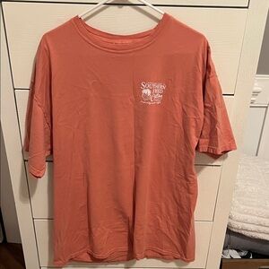 Southern Fried Cotton Men's Coral Tee